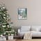 Stupell Industries Winter Woodland Animals Tree Framed Giclee Art